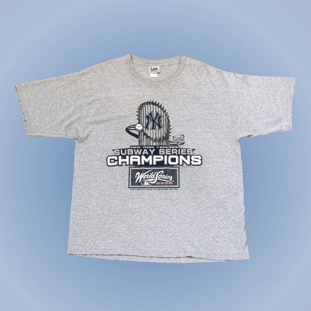 New York Yankees 2000 Subway Series Champions T-Shirt