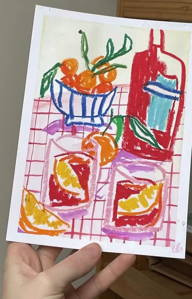 8/10 OIL PASTELS