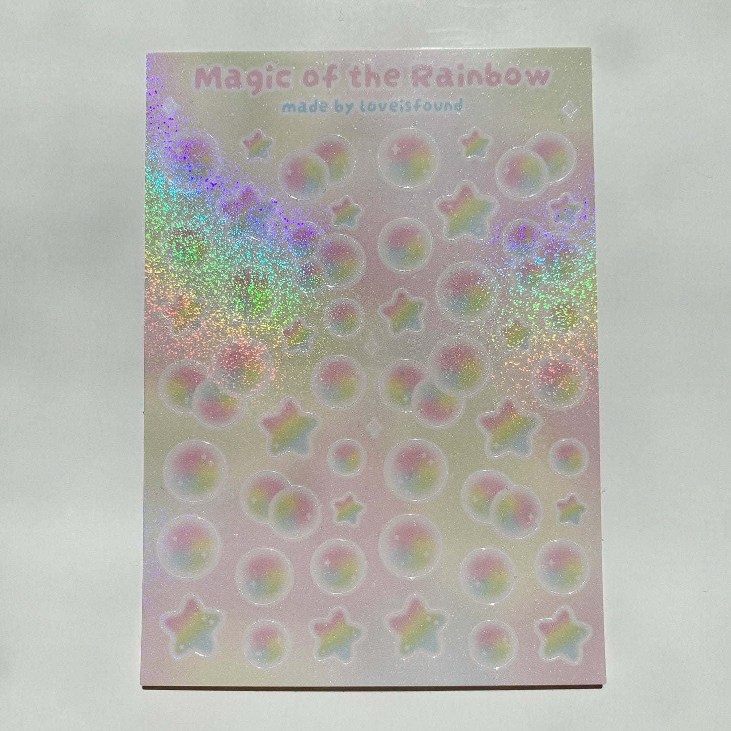 Magic of the Rainbow Sticker Sheet