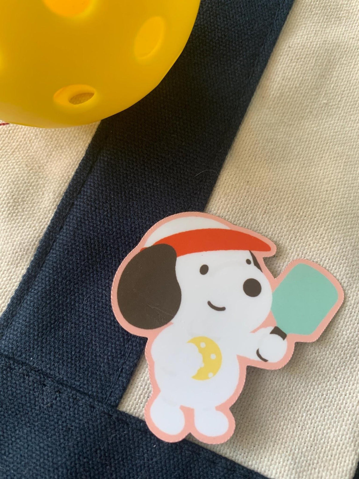 Pickleball Puppy Sticker by missmelonsoda