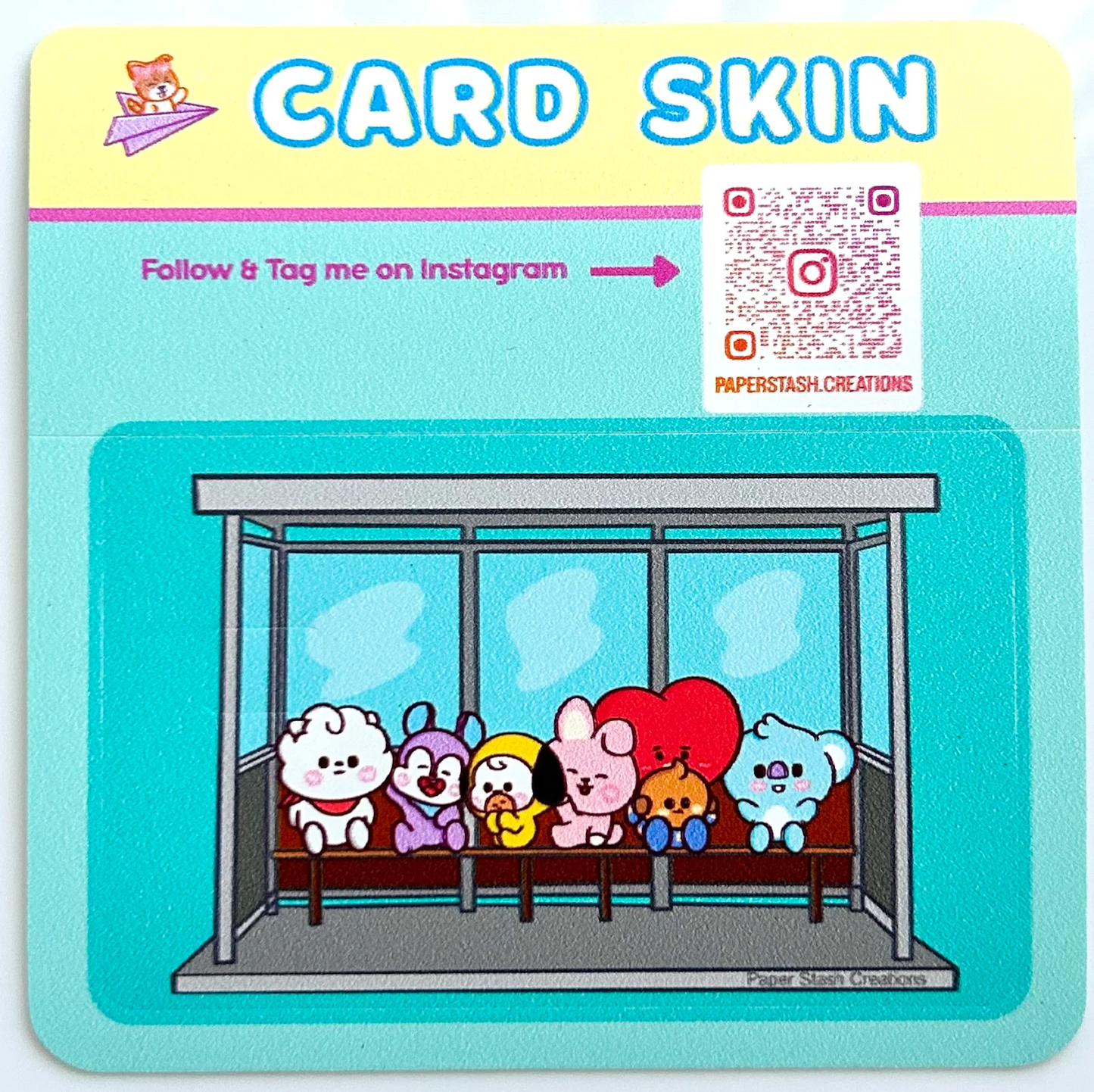 BTS Spring Day Card Decal