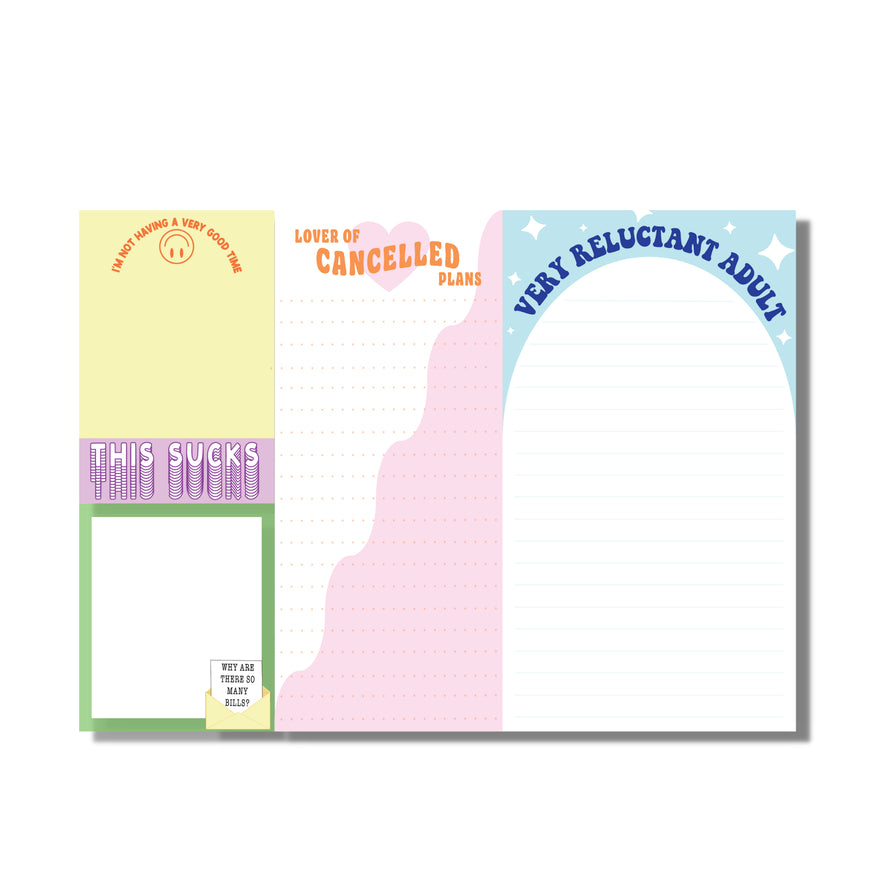 Adulthood Notepad
