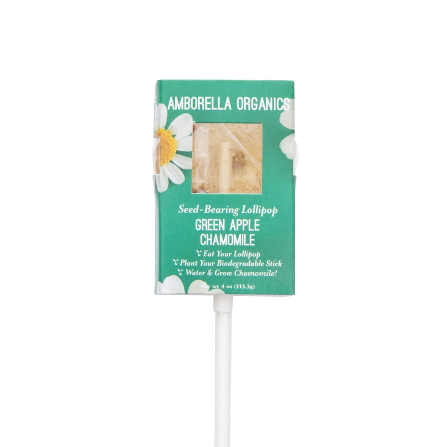 Green Apple Chamomile Lollipop