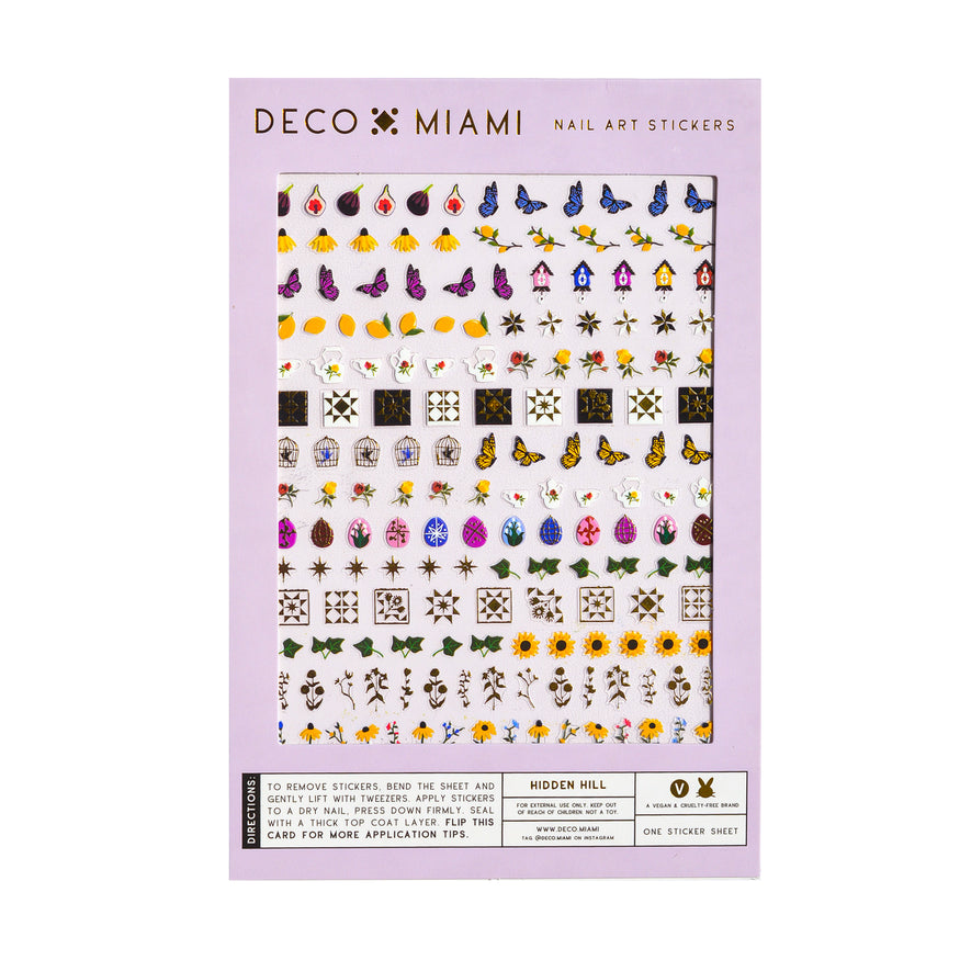 Hidden Hill Nail Stickers