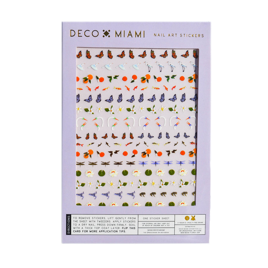 Lily Pond Nail Stickers