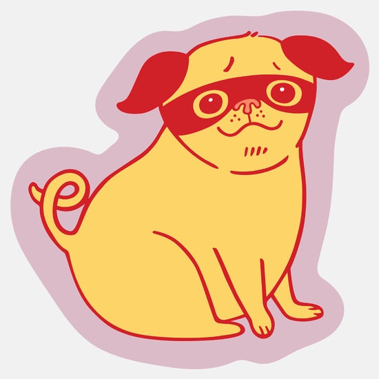Pug Sticker