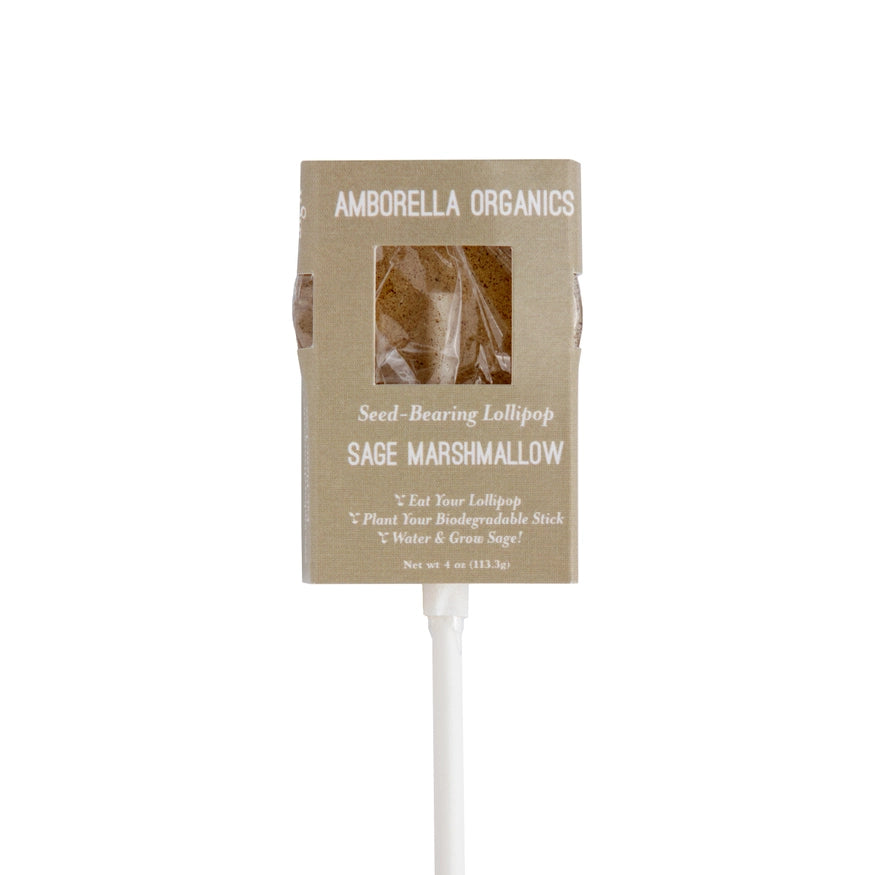 Sage Marshmallow Lollipop