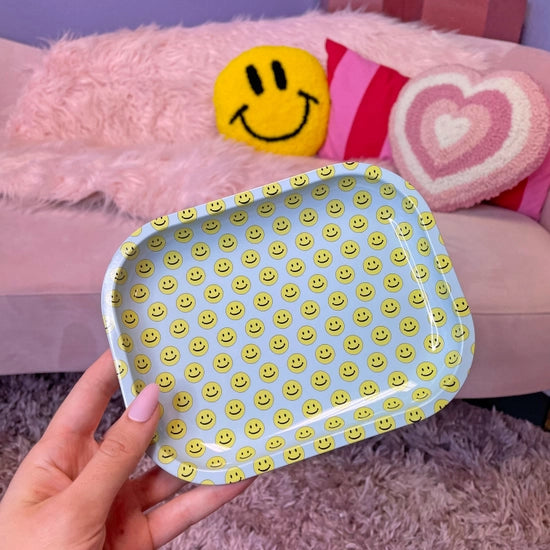 Smiley Rolling Tray