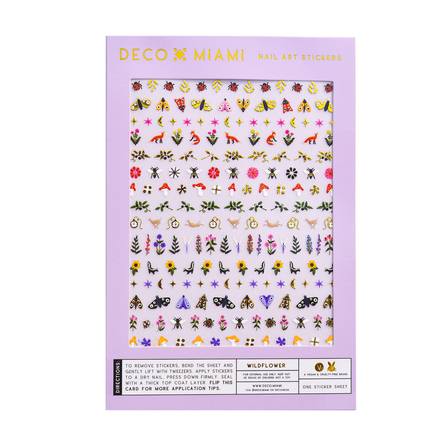 Wildflower Nail Stickers