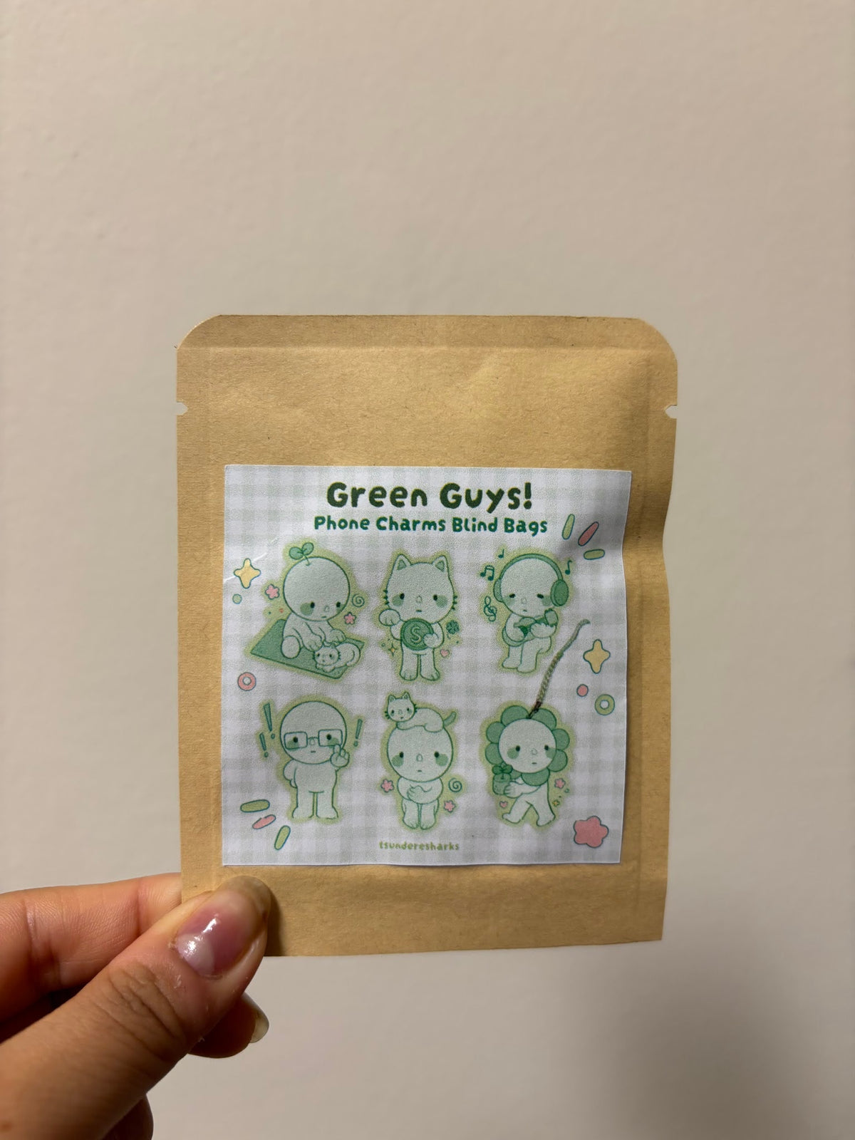 Green Guys Blind Bag Phone Charms
