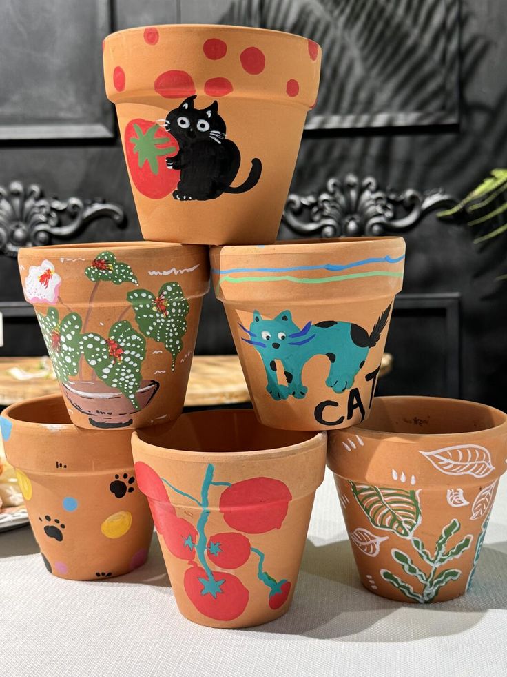 paint your own plant pot 4/2 PAINT YOUR OWN POT WORKSHOP