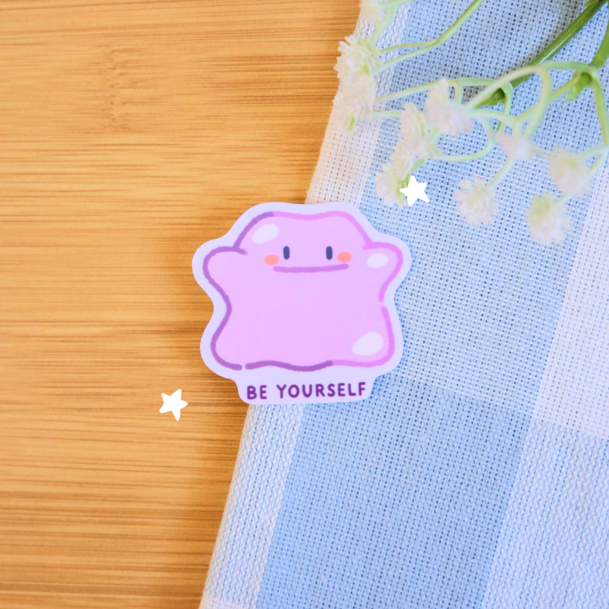 Ditto Be Yourself Sticker