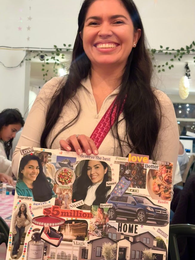 8/24 VISION BOARD COLLAGE WORKSHOP