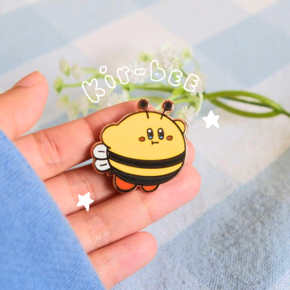 Kir(bee) Enamel Pin