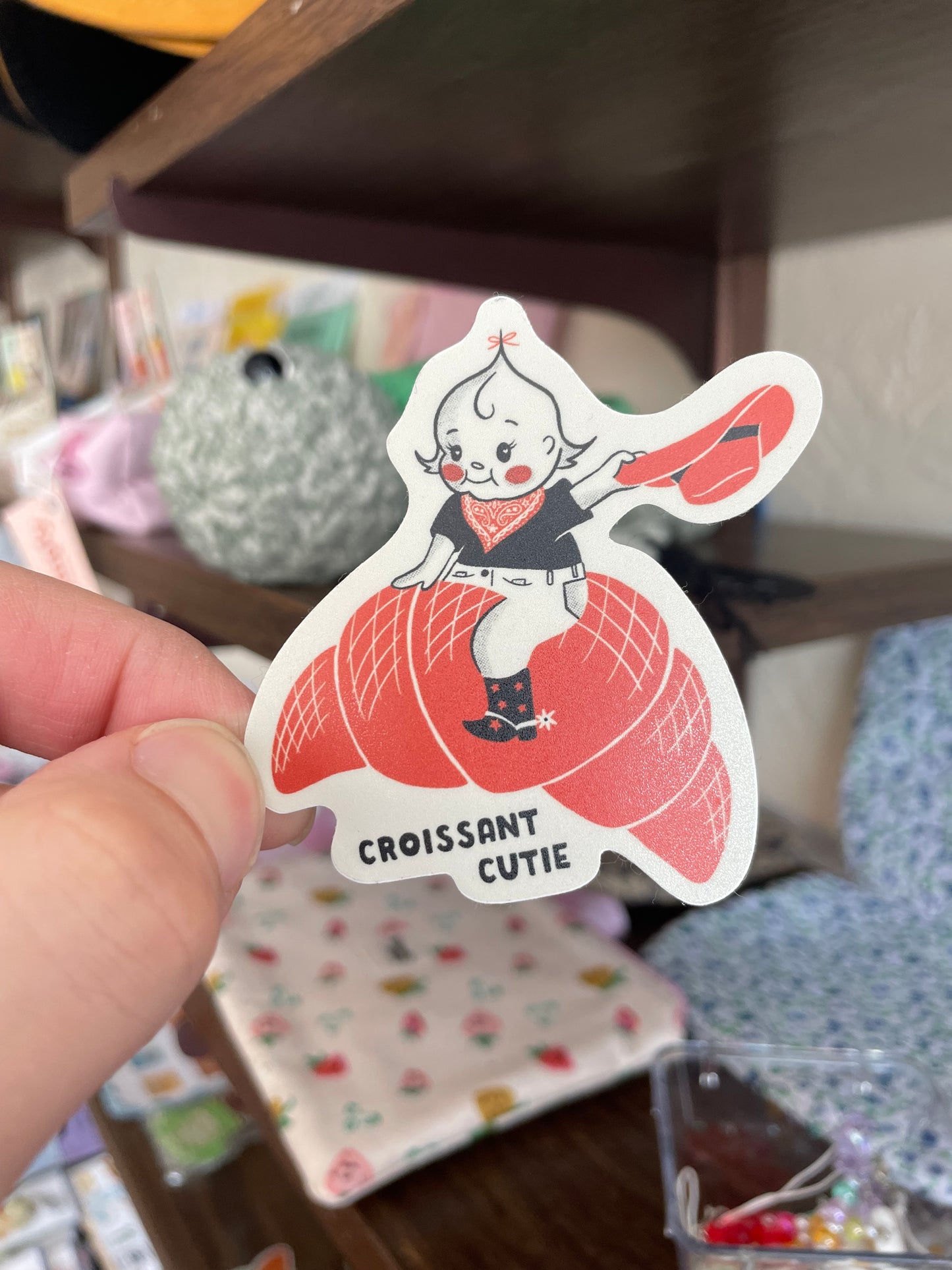 Croissant Cutie Sticker