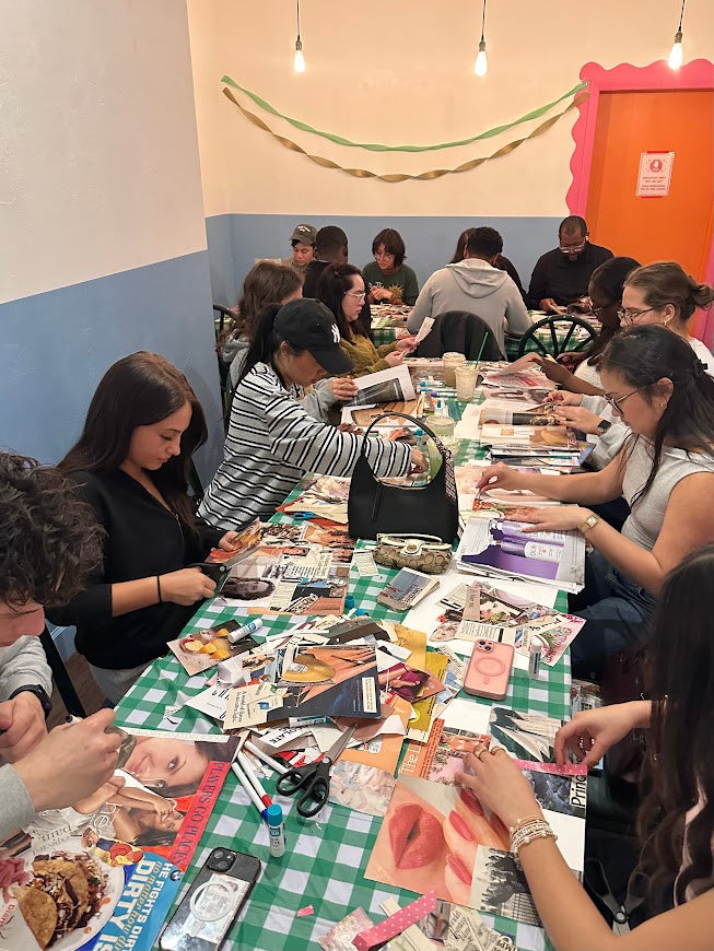 8/24 VISION BOARD COLLAGE WORKSHOP