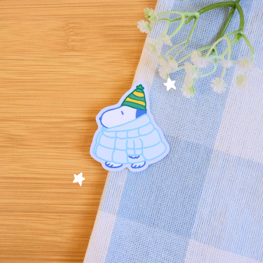 Puffer Beagle Sticker