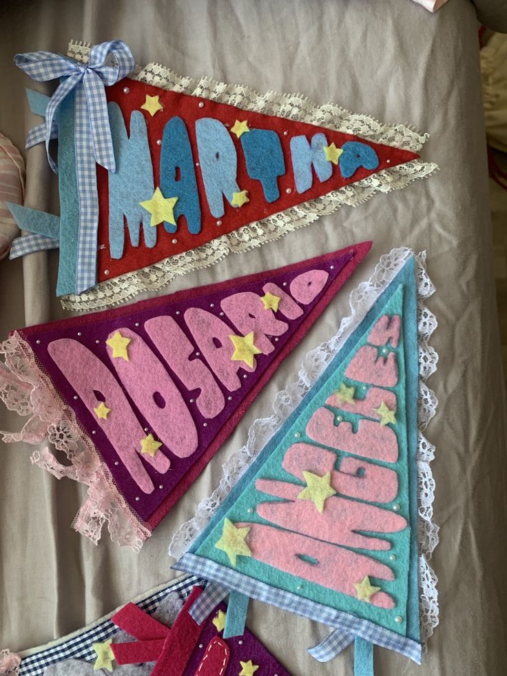 8/25 Felt Pennant Workshop