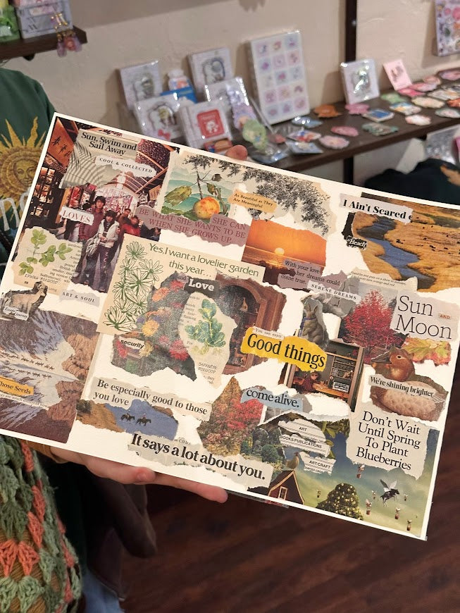 8/24 VISION BOARD COLLAGE WORKSHOP