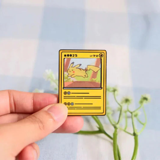 Ditto Chu Lenticular Enamel Pin
