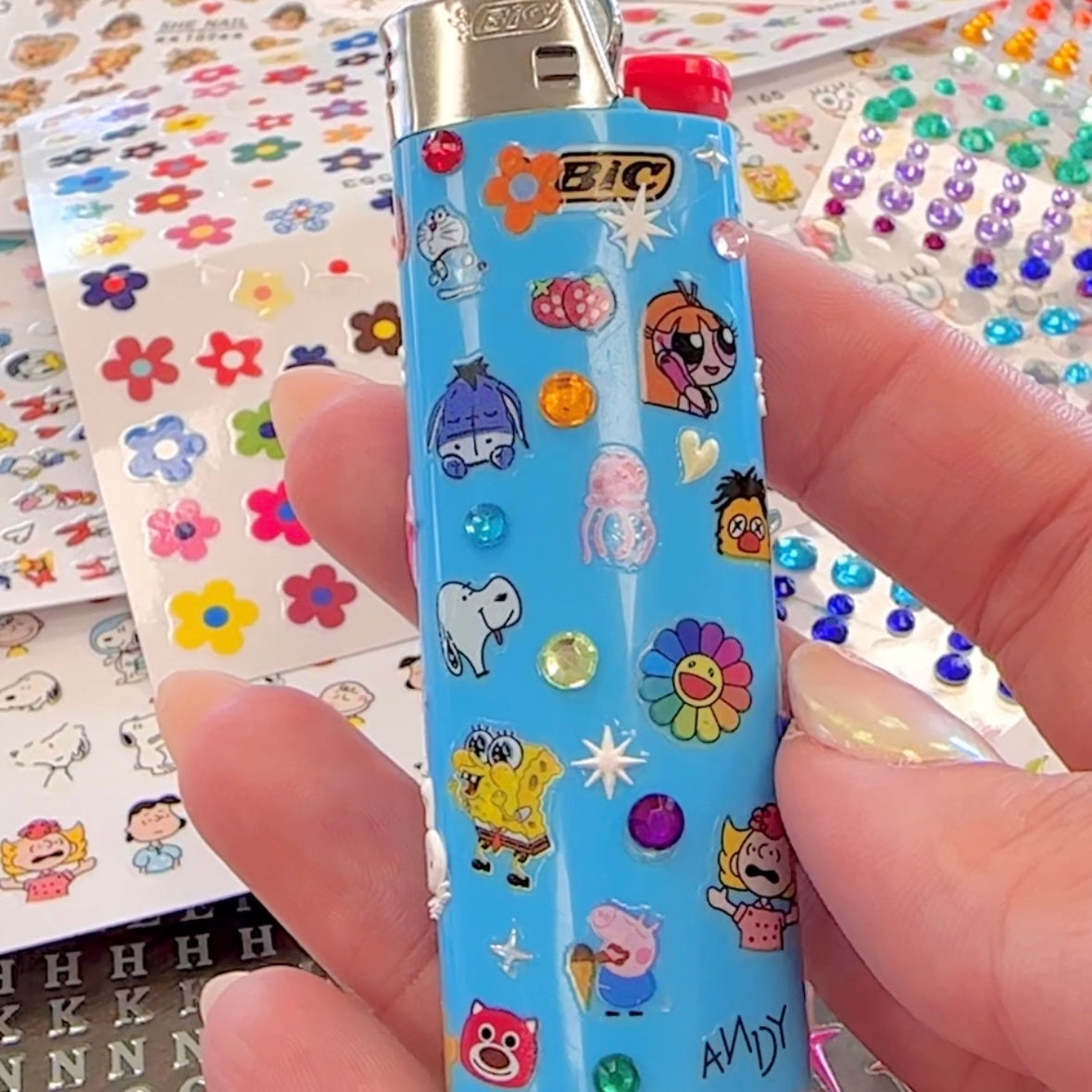 3/5 BEDAZZLE LIGHTER WORKSHOP