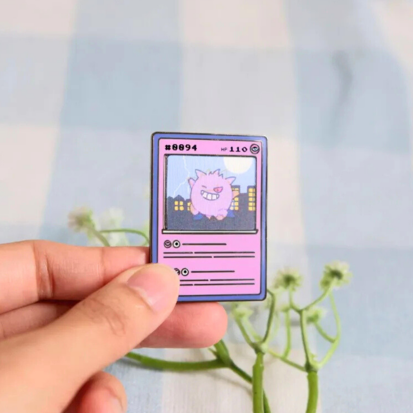 Ditto-gar Lenticular Enamel Pin