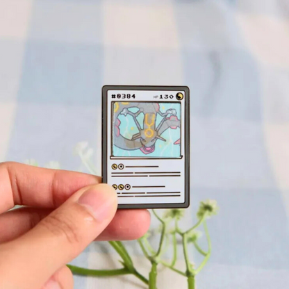 Ditto-quaza Lenticular Enamel Pin