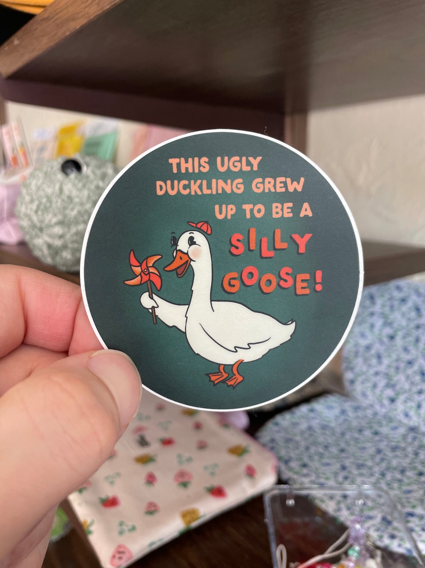 Silly Goose Sticker