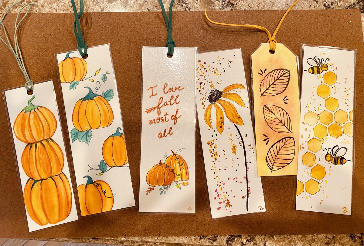 9/17 FREE CRAFT SERIES: DIY BOOKMARKS WORKSHOP