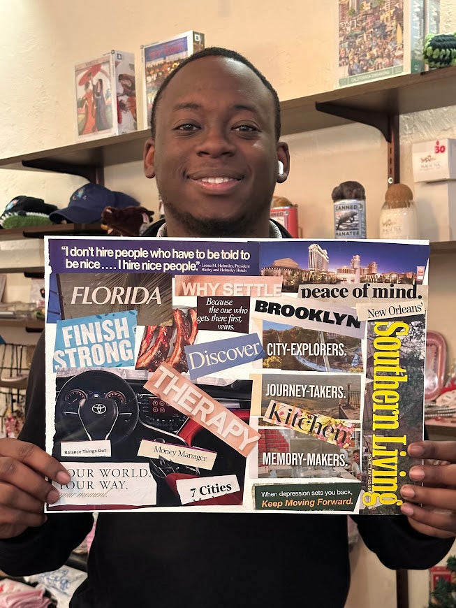 8/24 VISION BOARD COLLAGE WORKSHOP