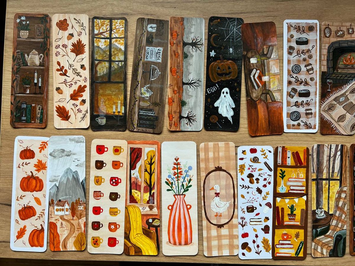 9/17 FREE CRAFT SERIES: DIY BOOKMARKS WORKSHOP
