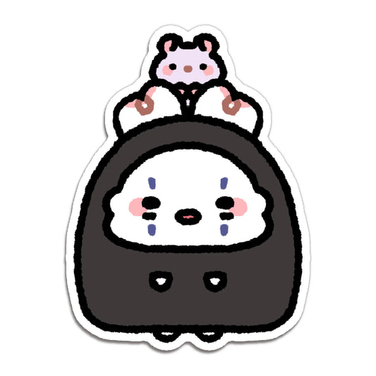 Bunhiry No Face Sticker