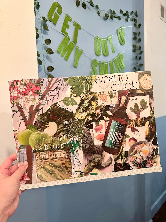 8/24 VISION BOARD COLLAGE WORKSHOP