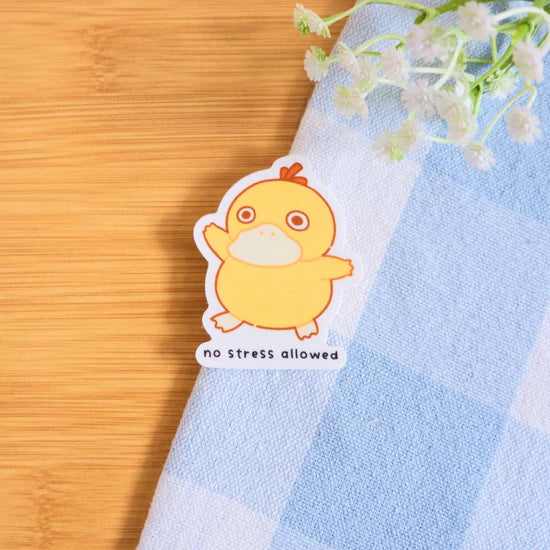 Pokemon No Stressed Allowed Sticker