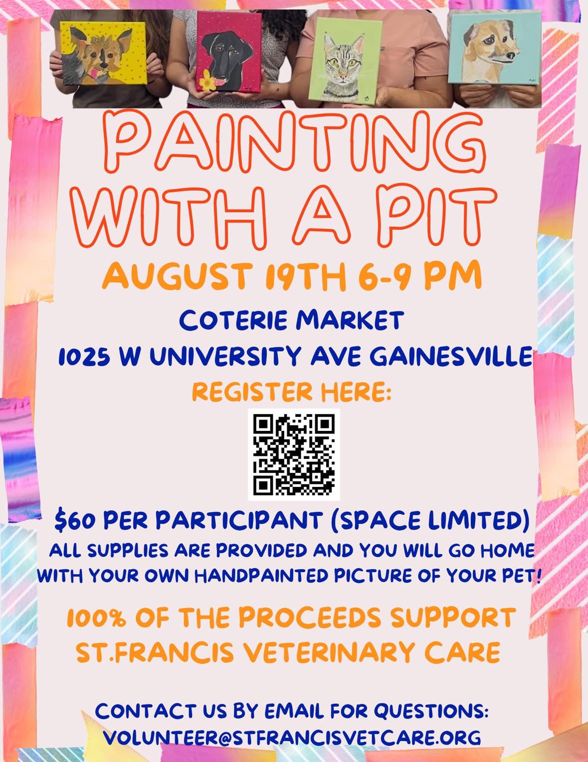 8/19 PAINTING WITH A PIT COLLAB WORKSHOP