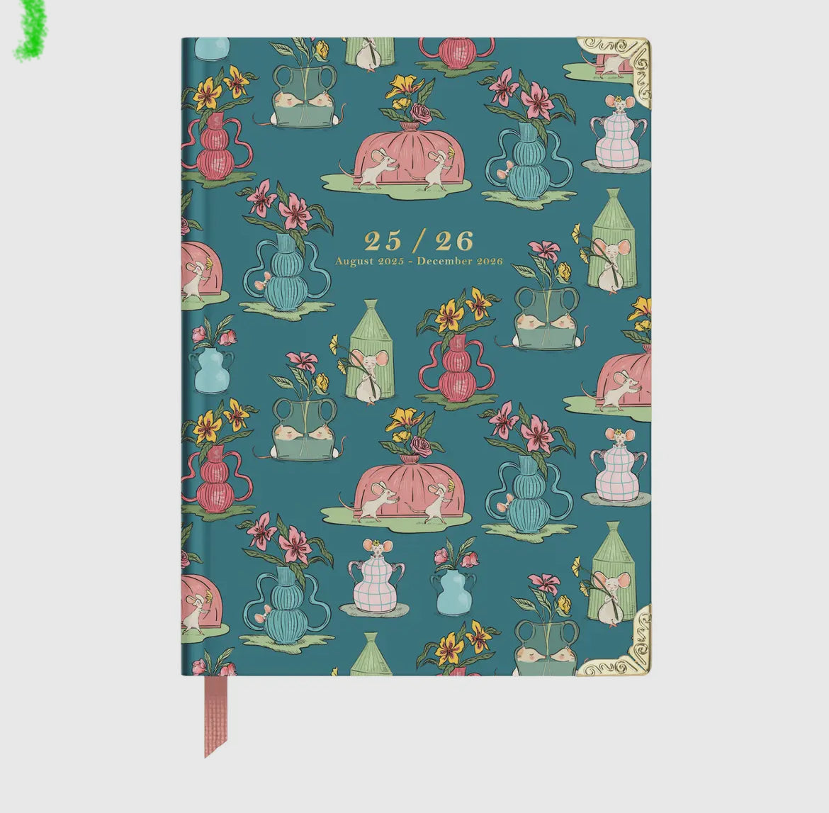 2026 Mouse Vases Medium Planner