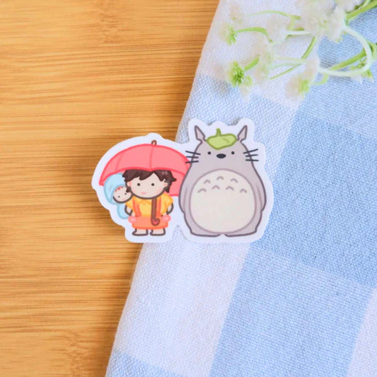 Totoro Umbrella Sticker