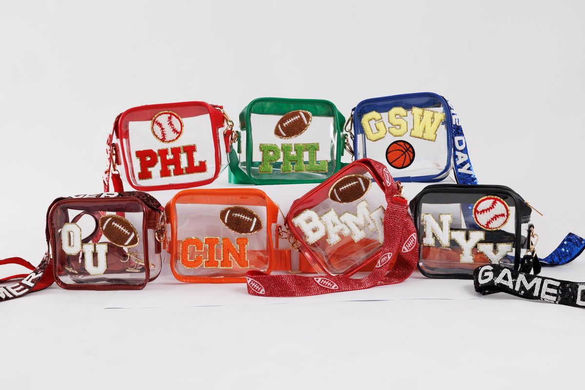 9/1 DIY BEDAZZLE CLEAR BAGS WORKSHOP