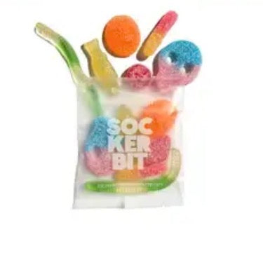 Single Serve Sockerbit Clear Pack