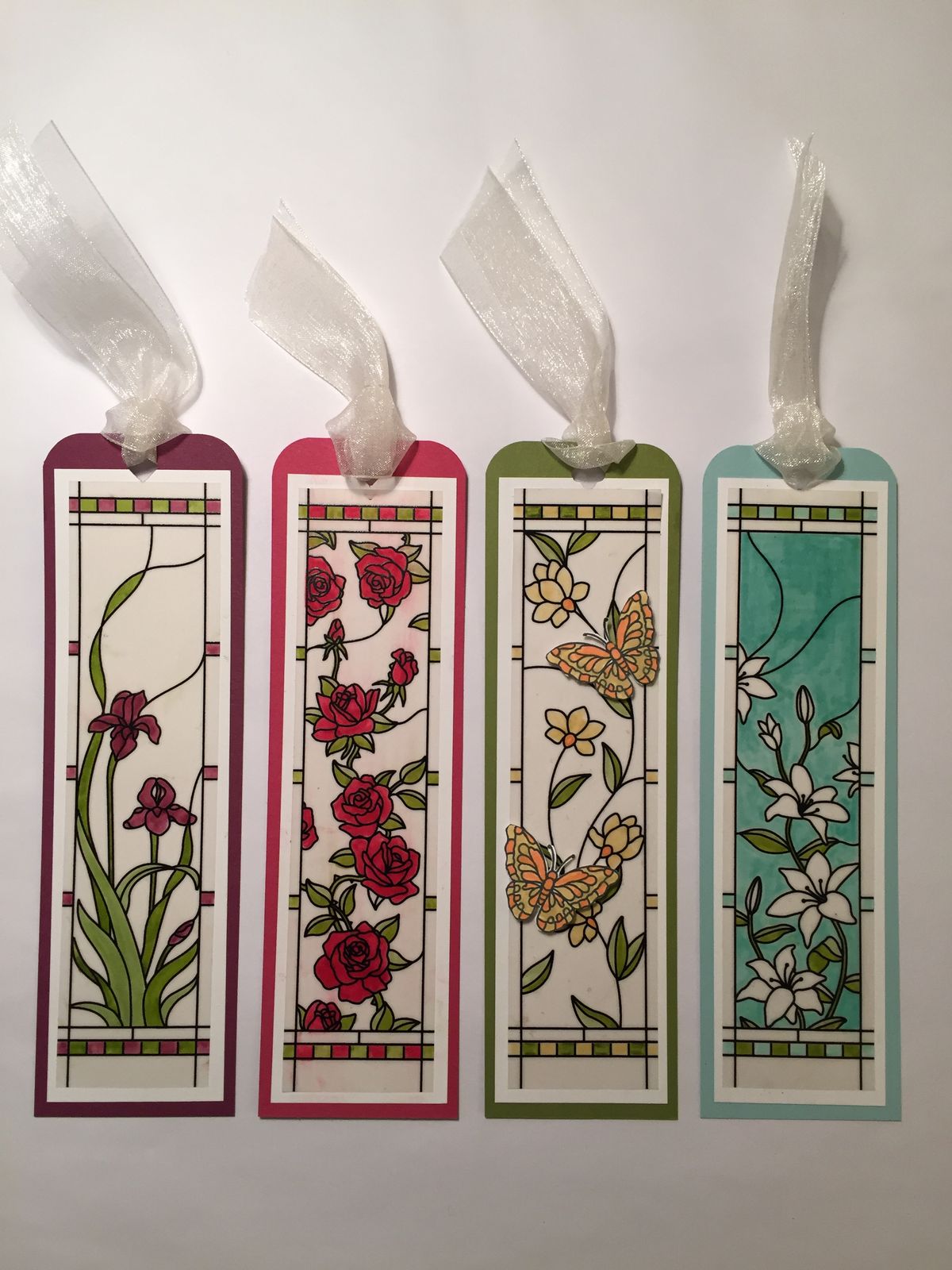 3/9  STAINED GLASS INSPIRED BOOKMARK WORKSHOP