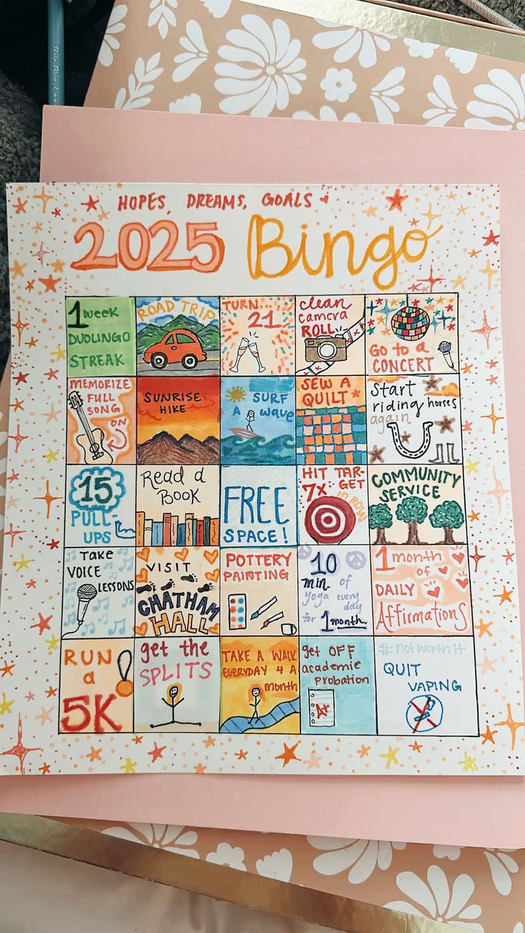 1/15 2026 BINGO CARD WORKSHOP