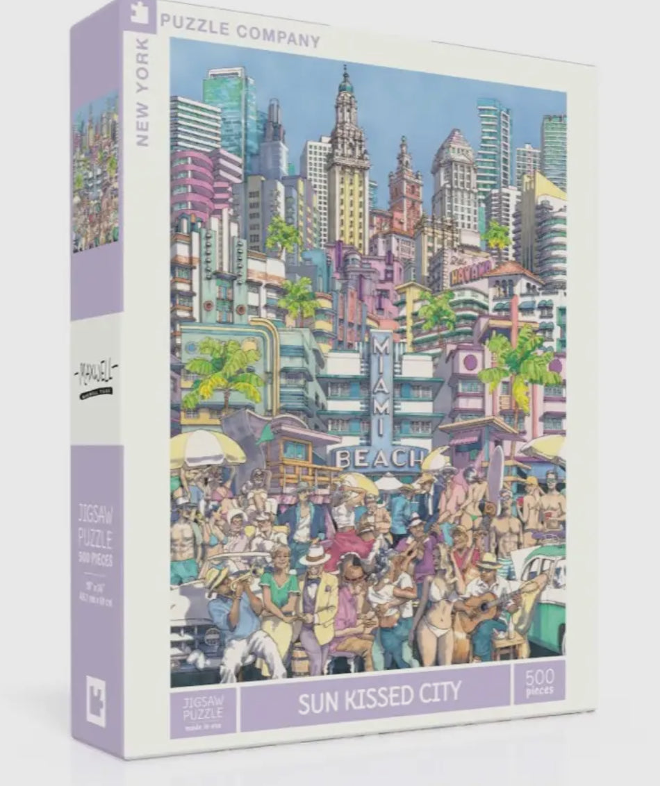 Sun Kissed City 500 Piece Puzzle