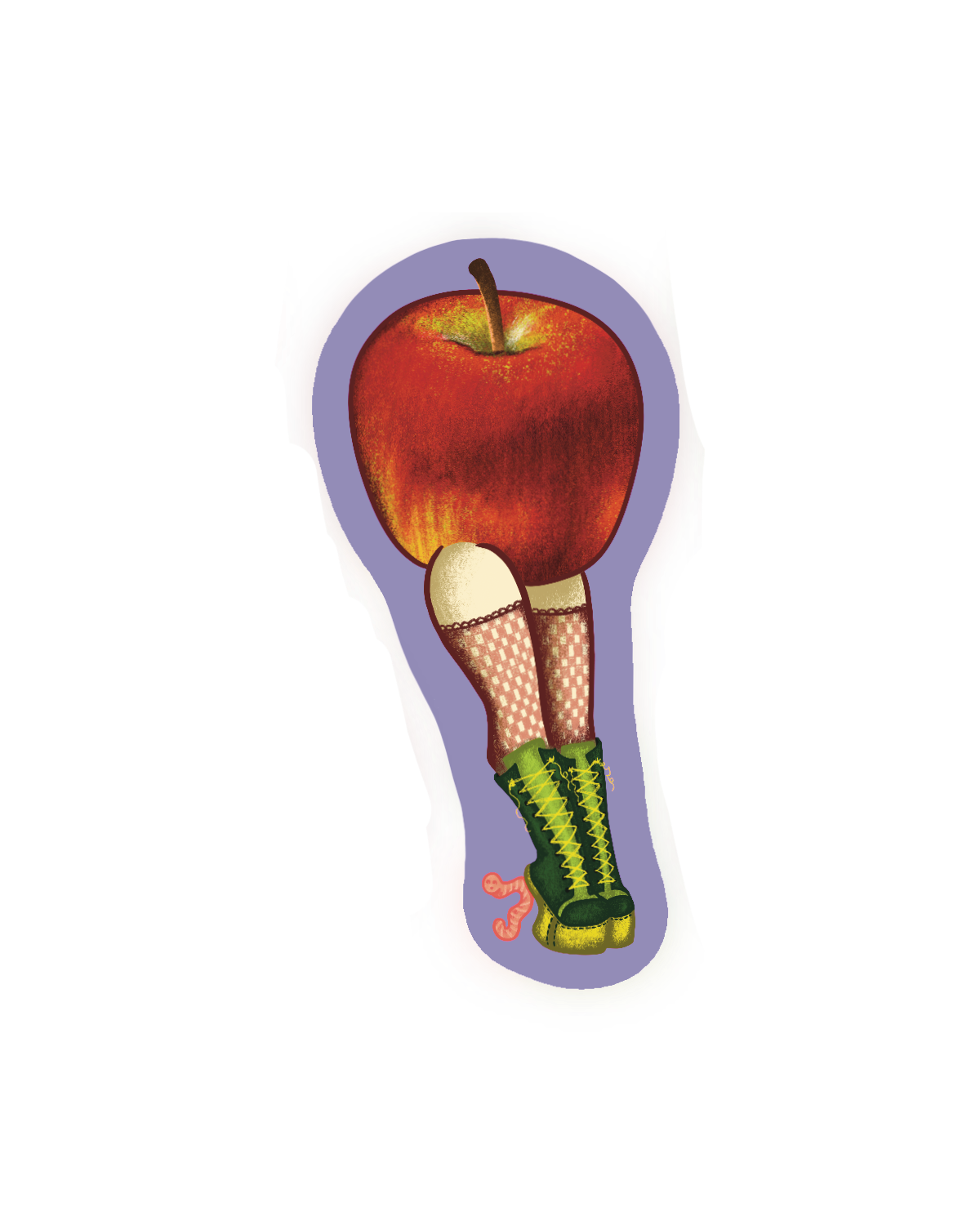 Apple Sticker