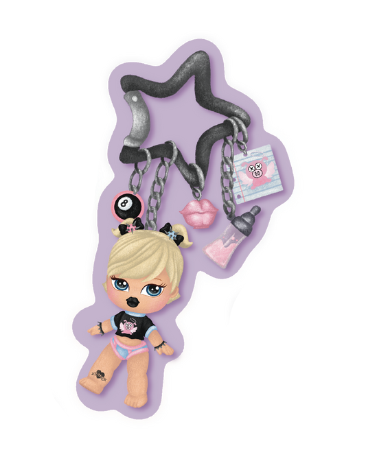 BRATEE GIRLS: CLOEE Sticker