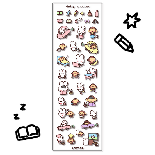 daily planner sticker sheet