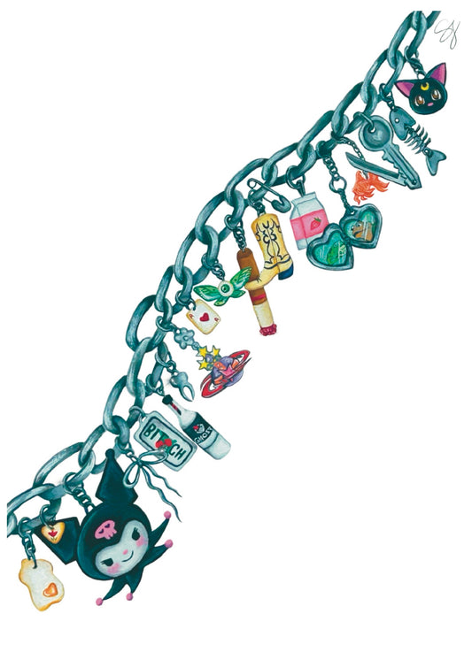 Charms 5x7 Art Print