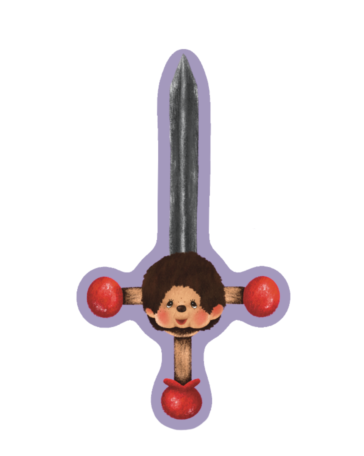 Chii Sword Sticker