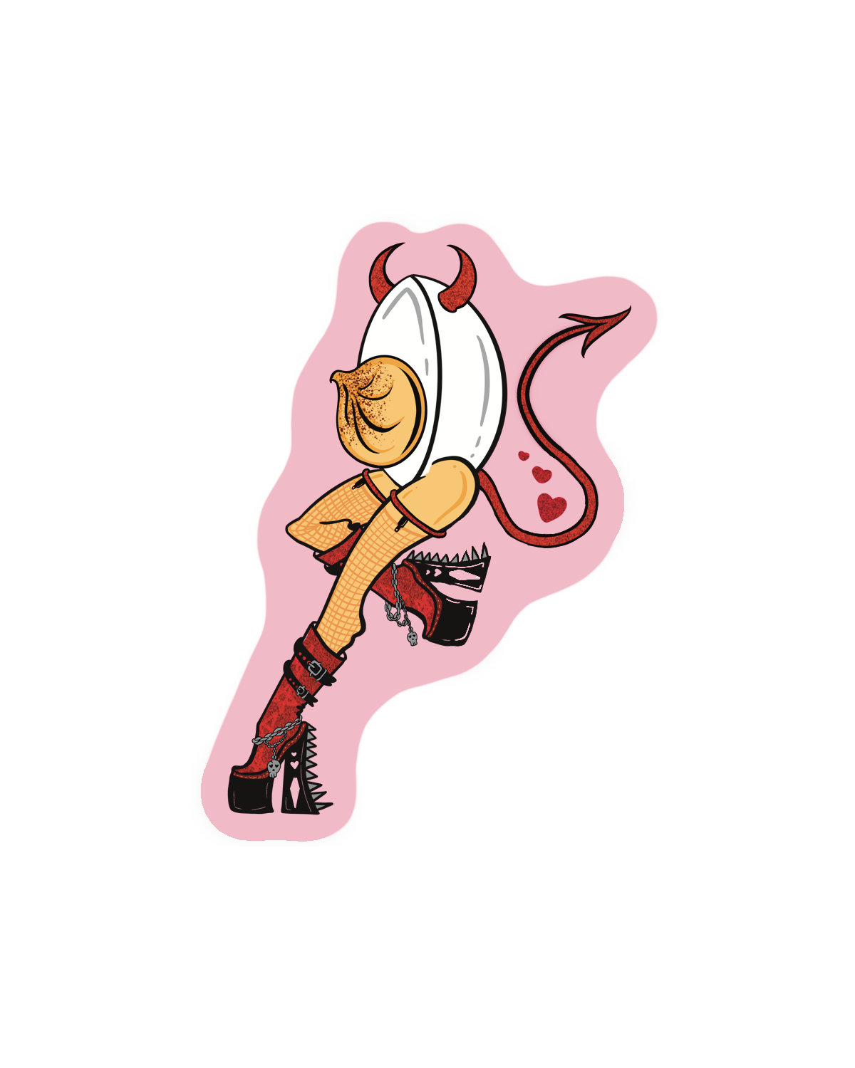 Deviled Egg Sticker