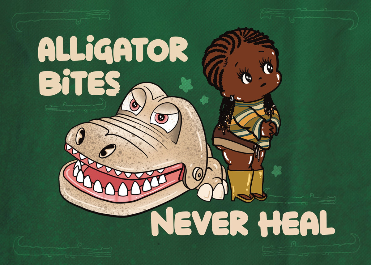 Doechii Gator Bites 5x7 Art Print