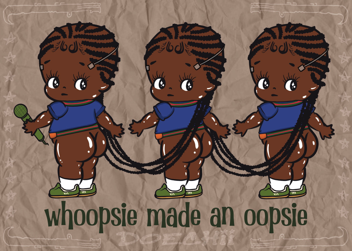 Doechii Whoopsie Kewpies 5x7 Art Print